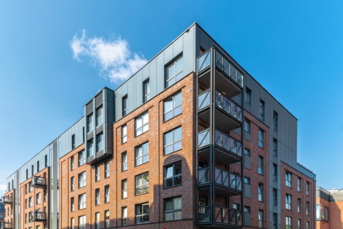 brick and metal building