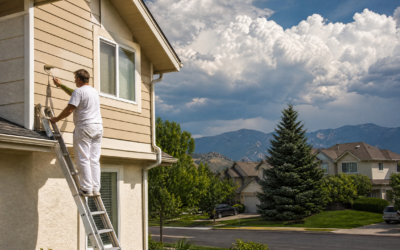 Sun, Hail, and 90-Degree Swings: How We Protect Fresh Exterior Paint in a Colorado Summer